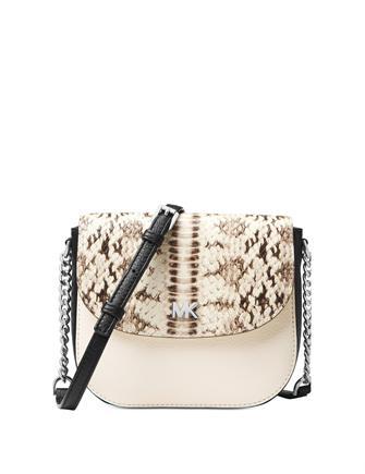 Michael Michael Kors Python Half Dome Crossbody