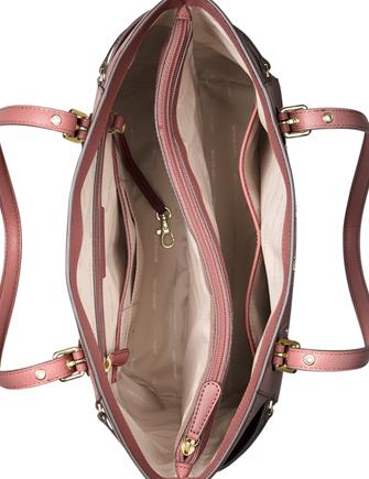 Michael Michael Kors Voyager East West Crossgrain Leather Tote