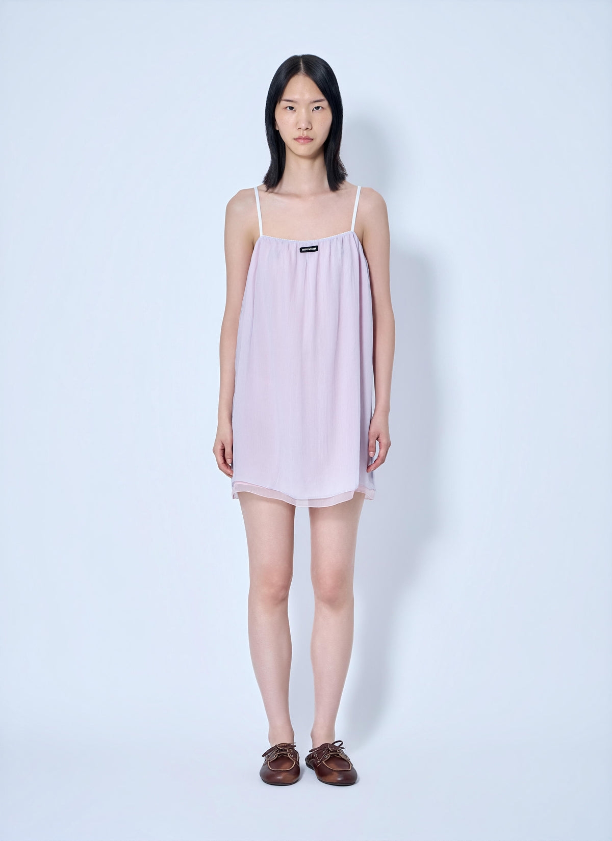 Miu Miu Women Wisteria Chiffon Dress