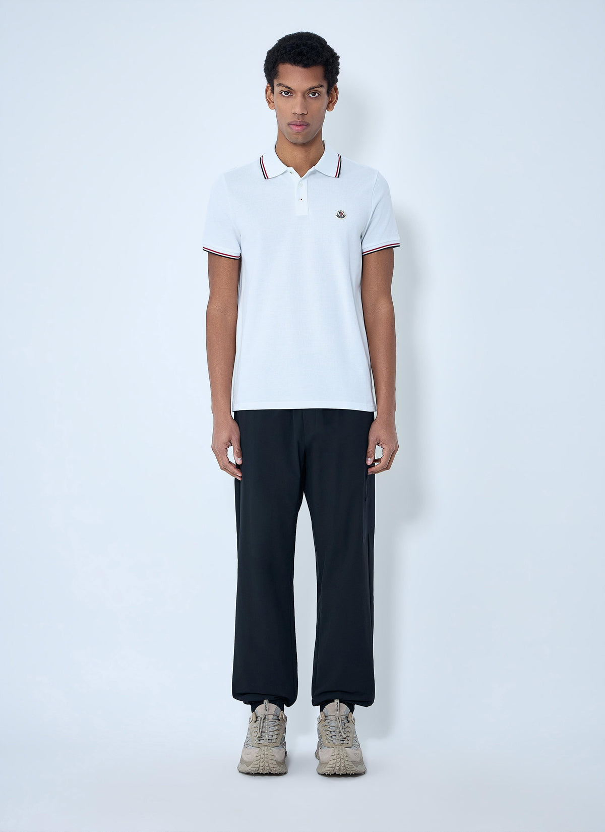Moncler Men Piqué Polo Shirt