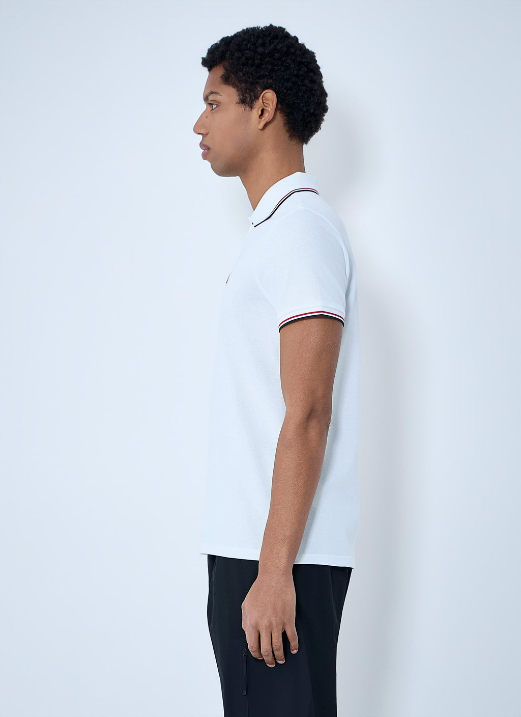 Moncler Men Piqué Polo Shirt