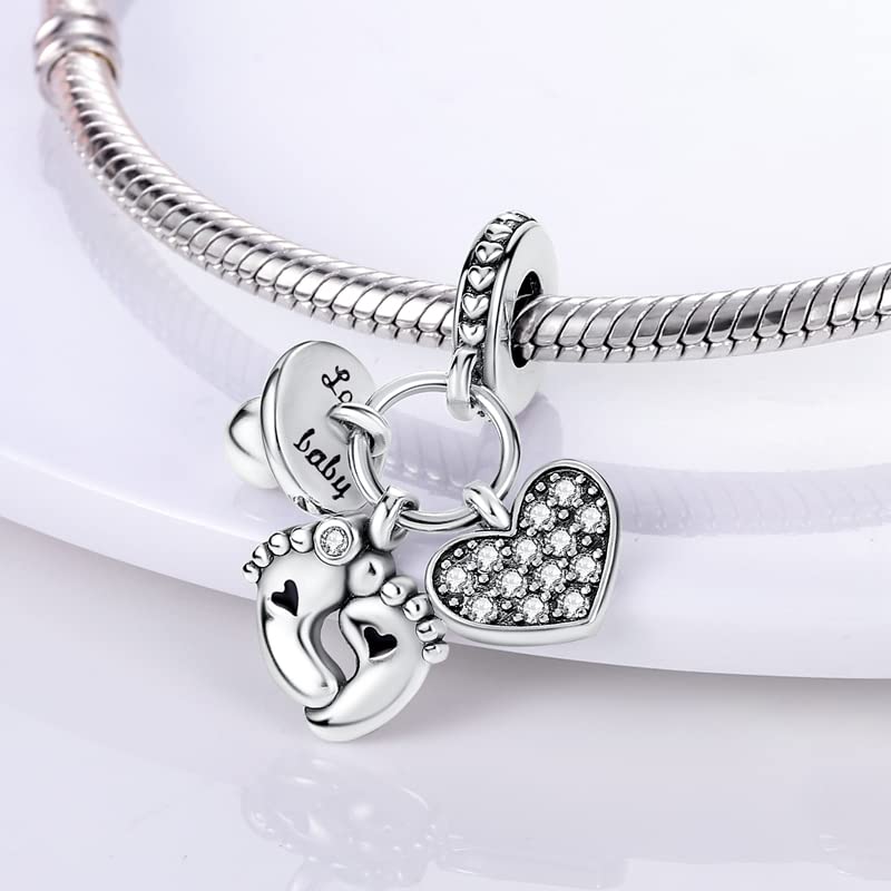 Mother Baby Love Dangle Charm