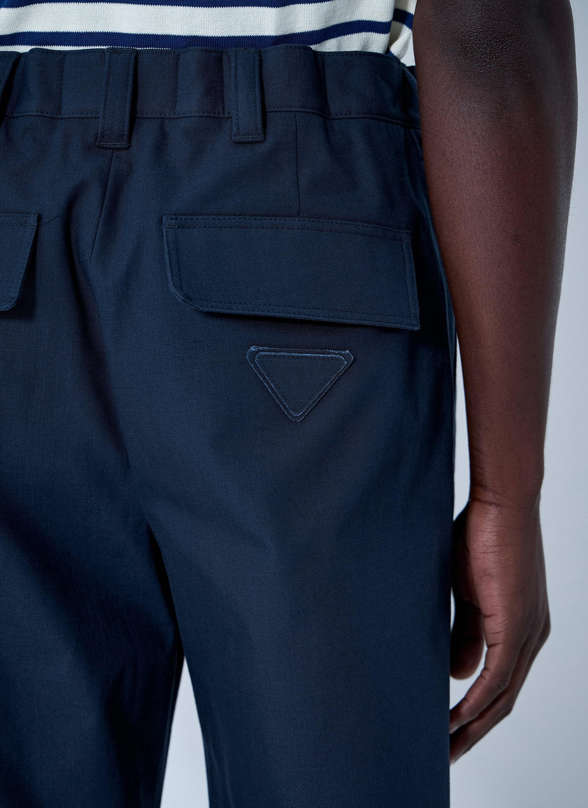 Prada Men Wide-Leg Tailored Trousers