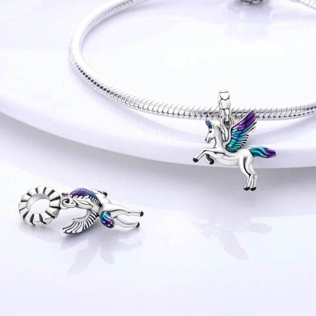 Rainbow Unicorn Charm