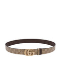 Gucci Men Reversible Gg Marmont Belt
