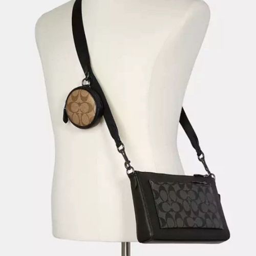 Coach Men’s Holden Crossbody In Signature Canvas & Leather