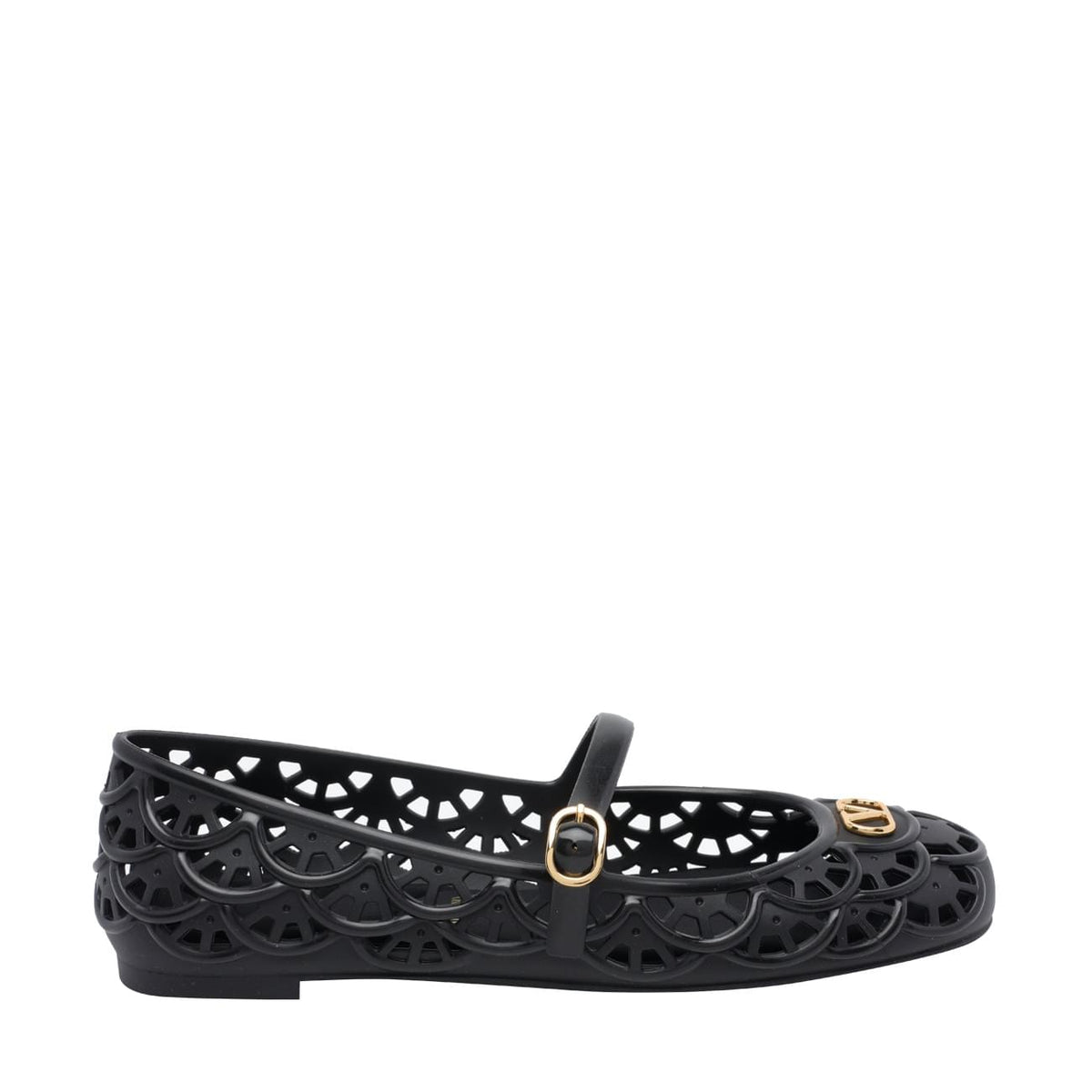 Valentino Garavani Women Scallops Motif Ondette Flats