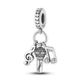 Singer Note Charm