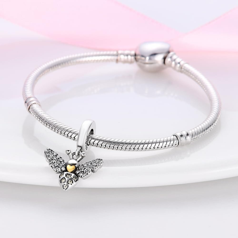 Sparkling Bee Charm