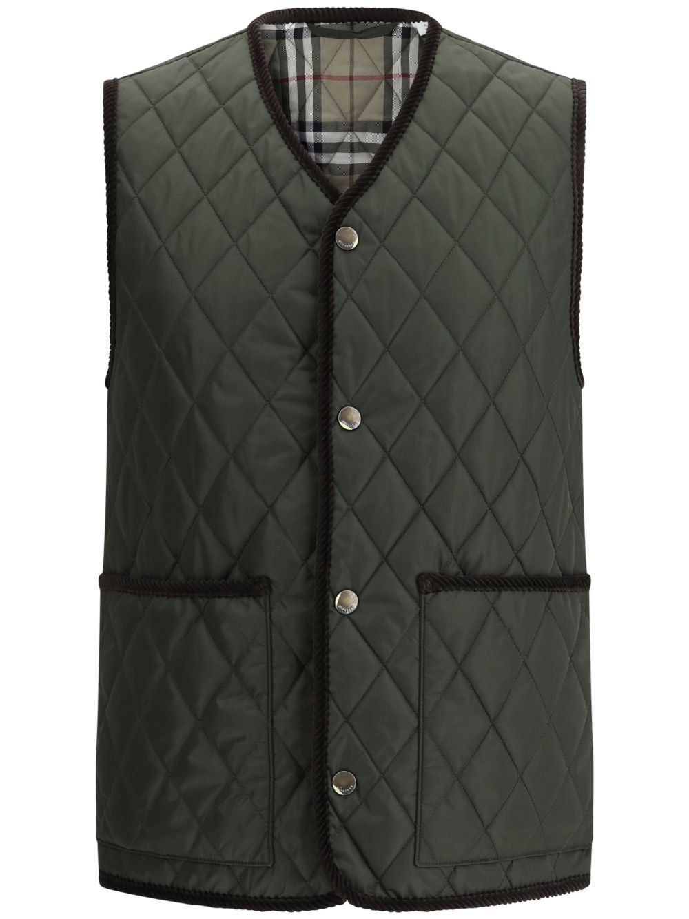 Burberry Men Quilted Vest