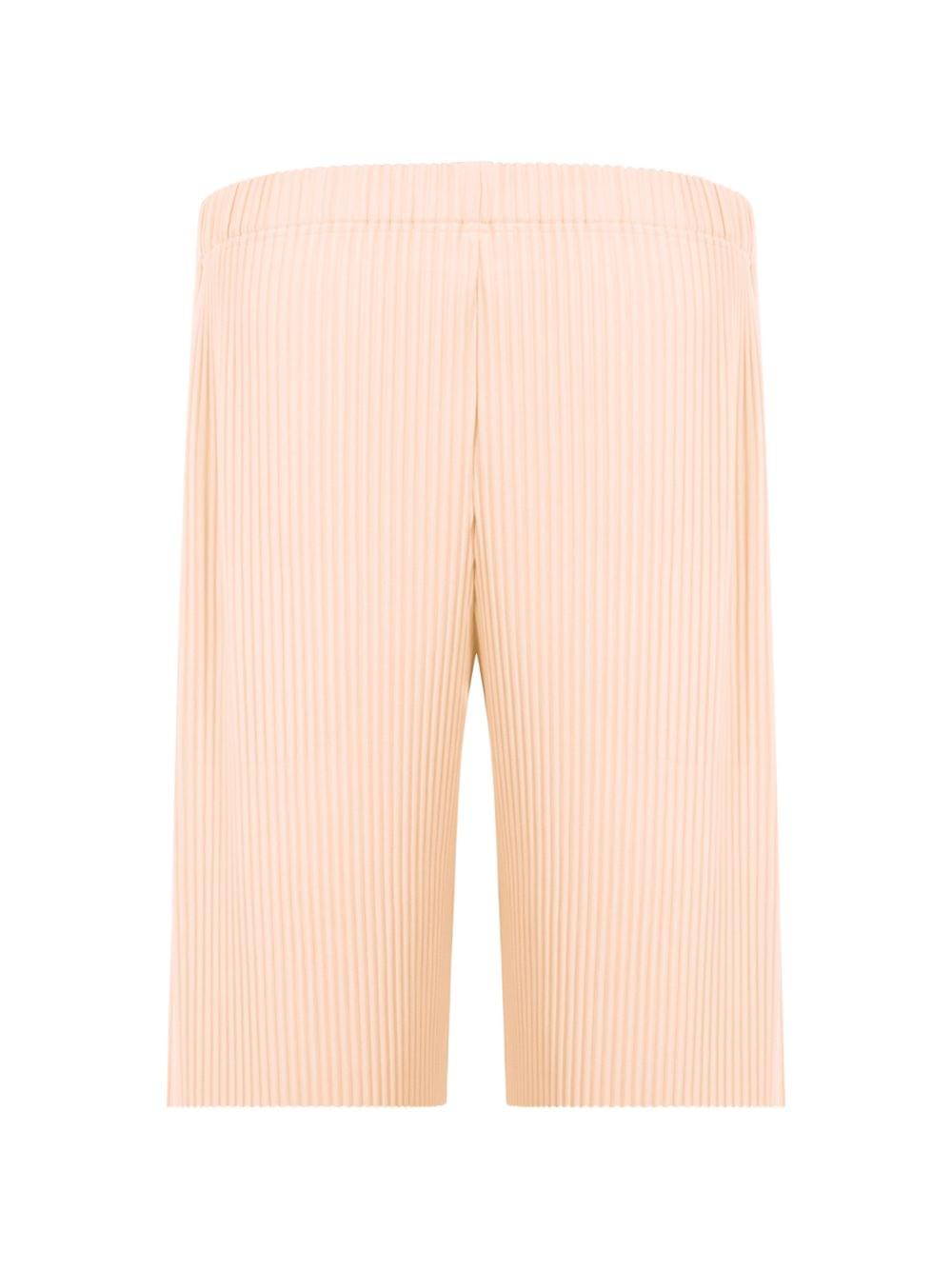 Homme Plisse' Issey Miyake Men Pleated Bermuda Shorts