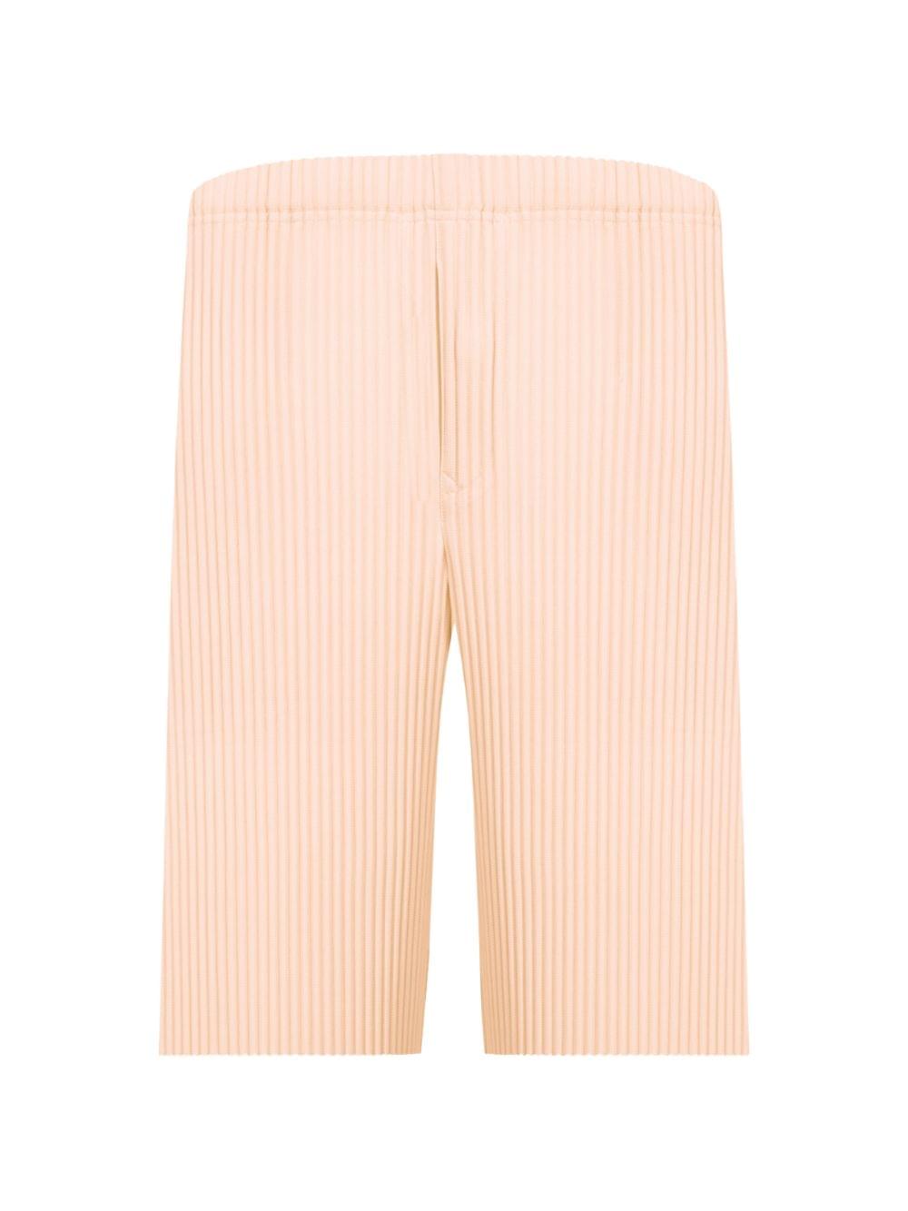 Homme Plisse' Issey Miyake Men Pleated Bermuda Shorts