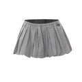 Miu Miu Women Technical Fabric Mini Skirt