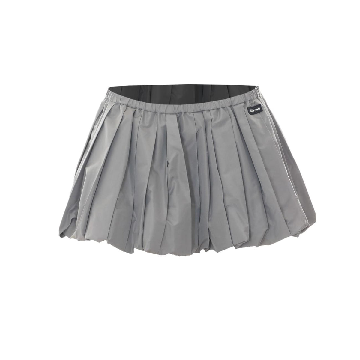 Miu Miu Women Technical Fabric Mini Skirt