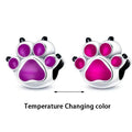 Temperature Changing Color Paw Charm