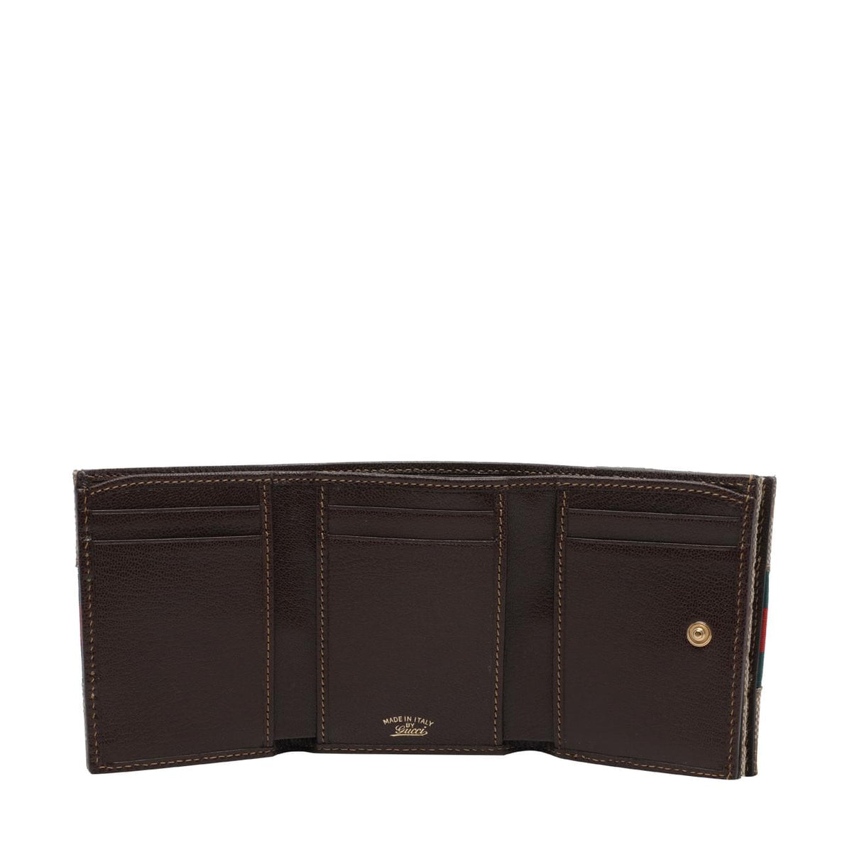 Gucci Women Web Bi-Fold Wallet